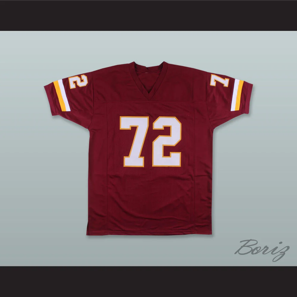 Dexter Manley 72 Washington Burgundy Football Jersey BORIZ